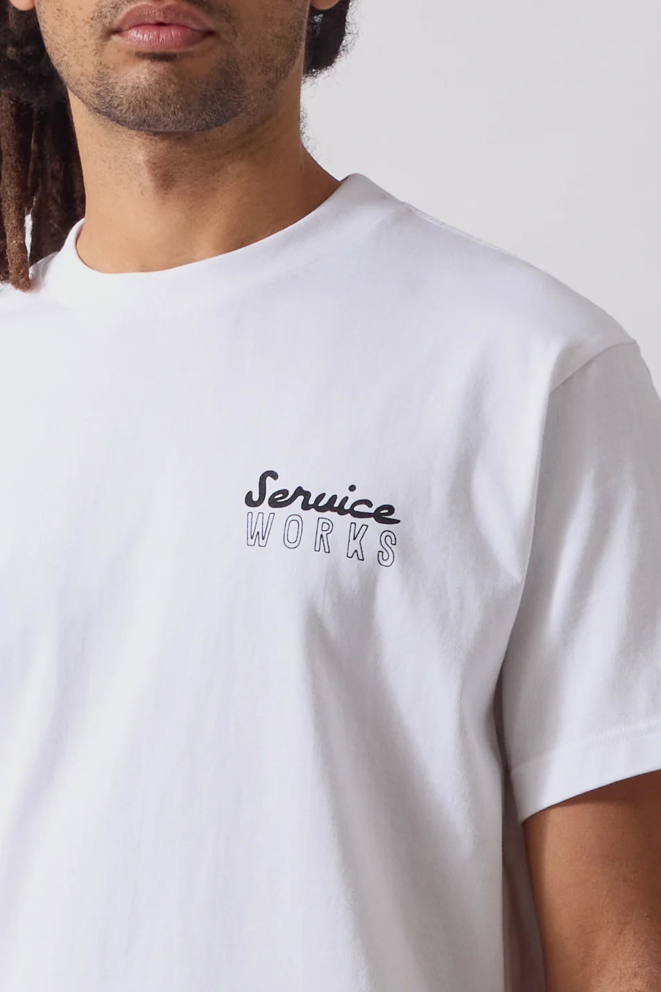 Service Works Eating Adventures Tee White