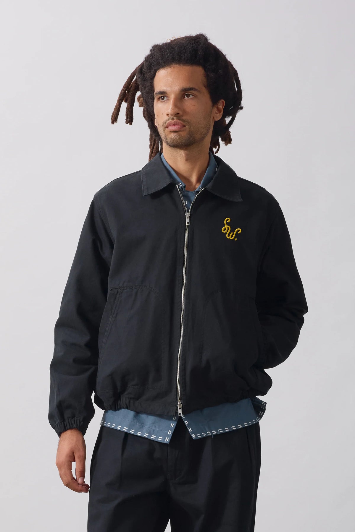 Service Works Dove Work Jacket - Black