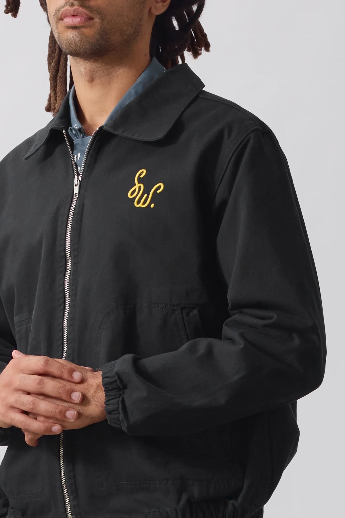 Service Works Dove Work Jacket - Black