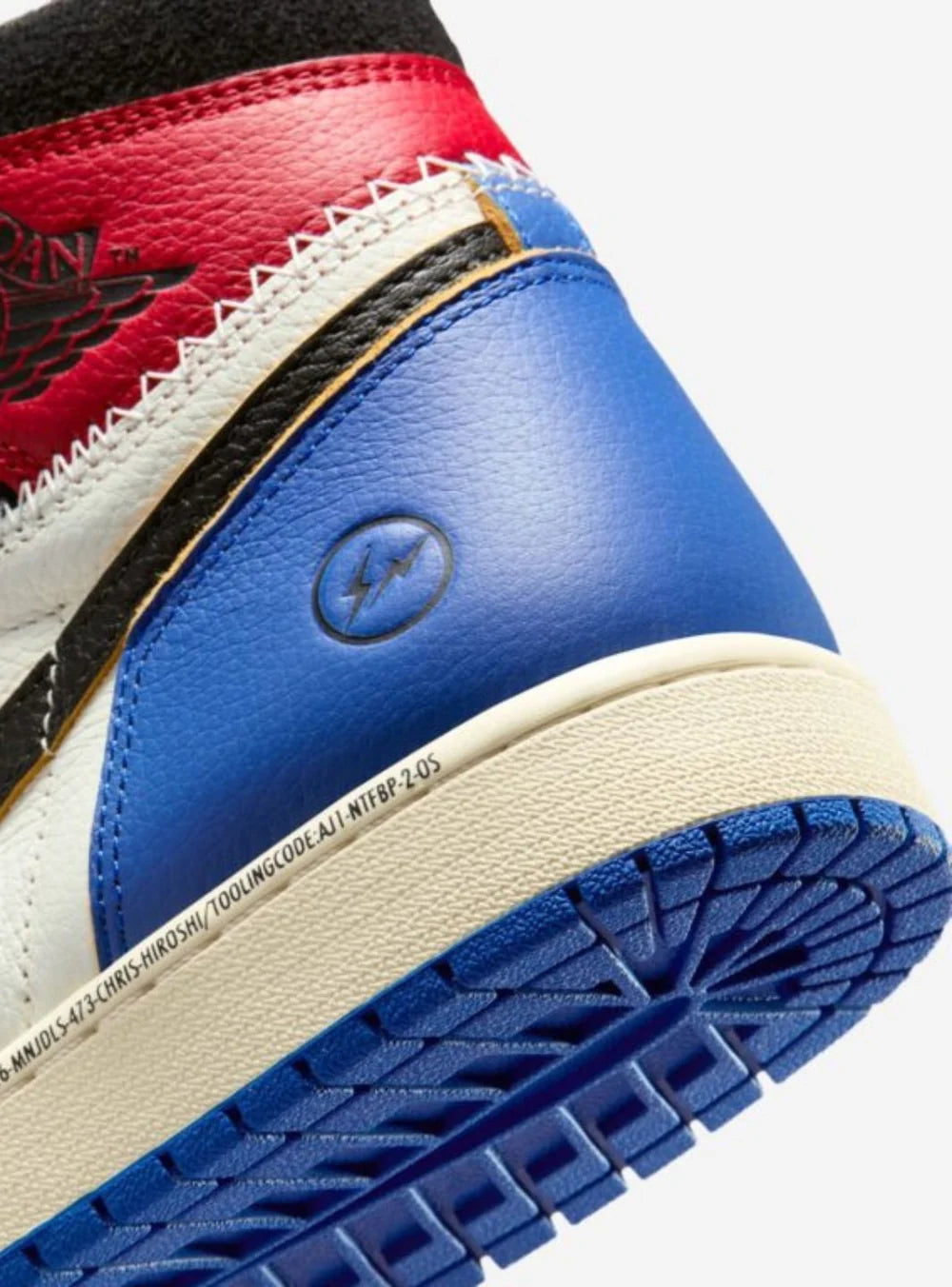 AIR JORDAN 1 RETRO HIGH OG SP FRAGMENT X UNION LA VARSITY RED SPORT ROYAL