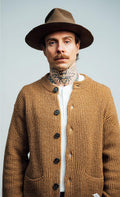 Wooden Cortina Buttons - Cammello