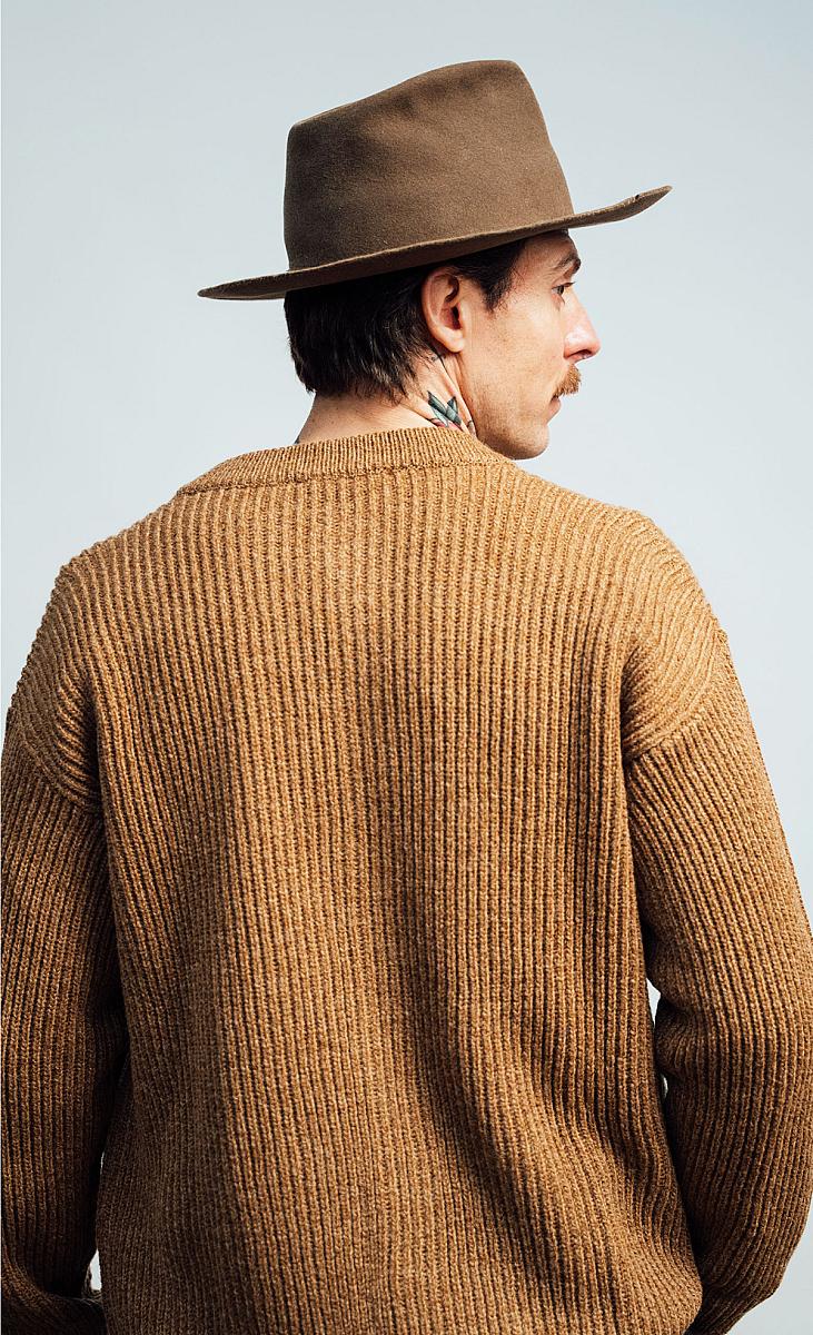 Wooden Cortina Buttons - Cammello