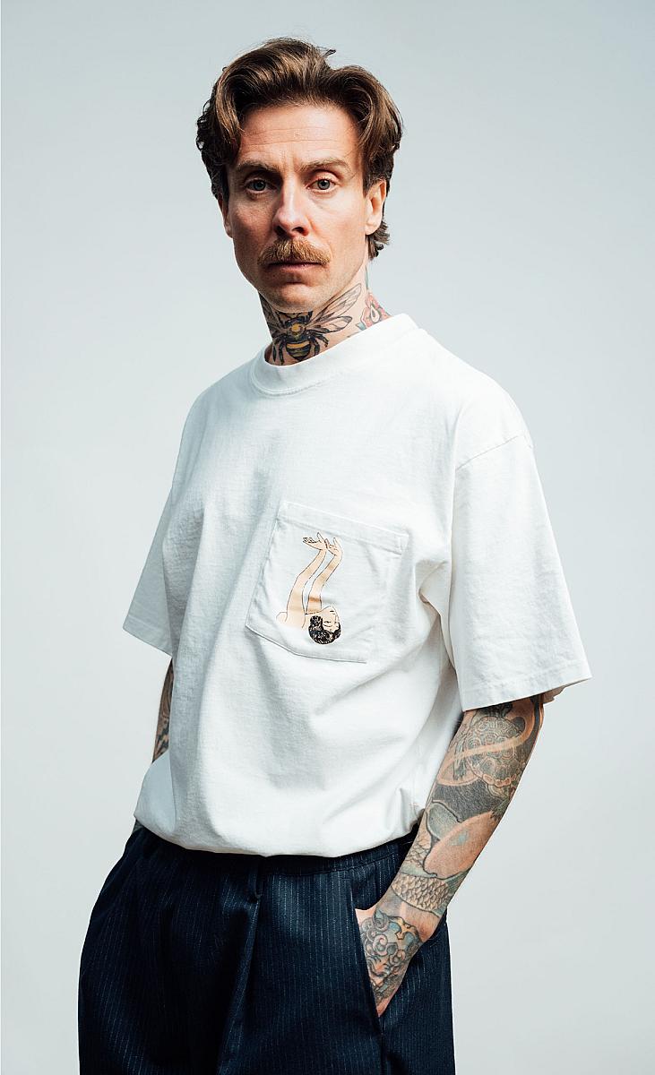 Wooden T-Shirt Crop Woman – Bianco