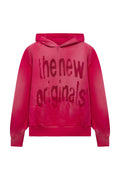 The new originals Airbrushed Big Logo Hoodie | Beetroot Purple