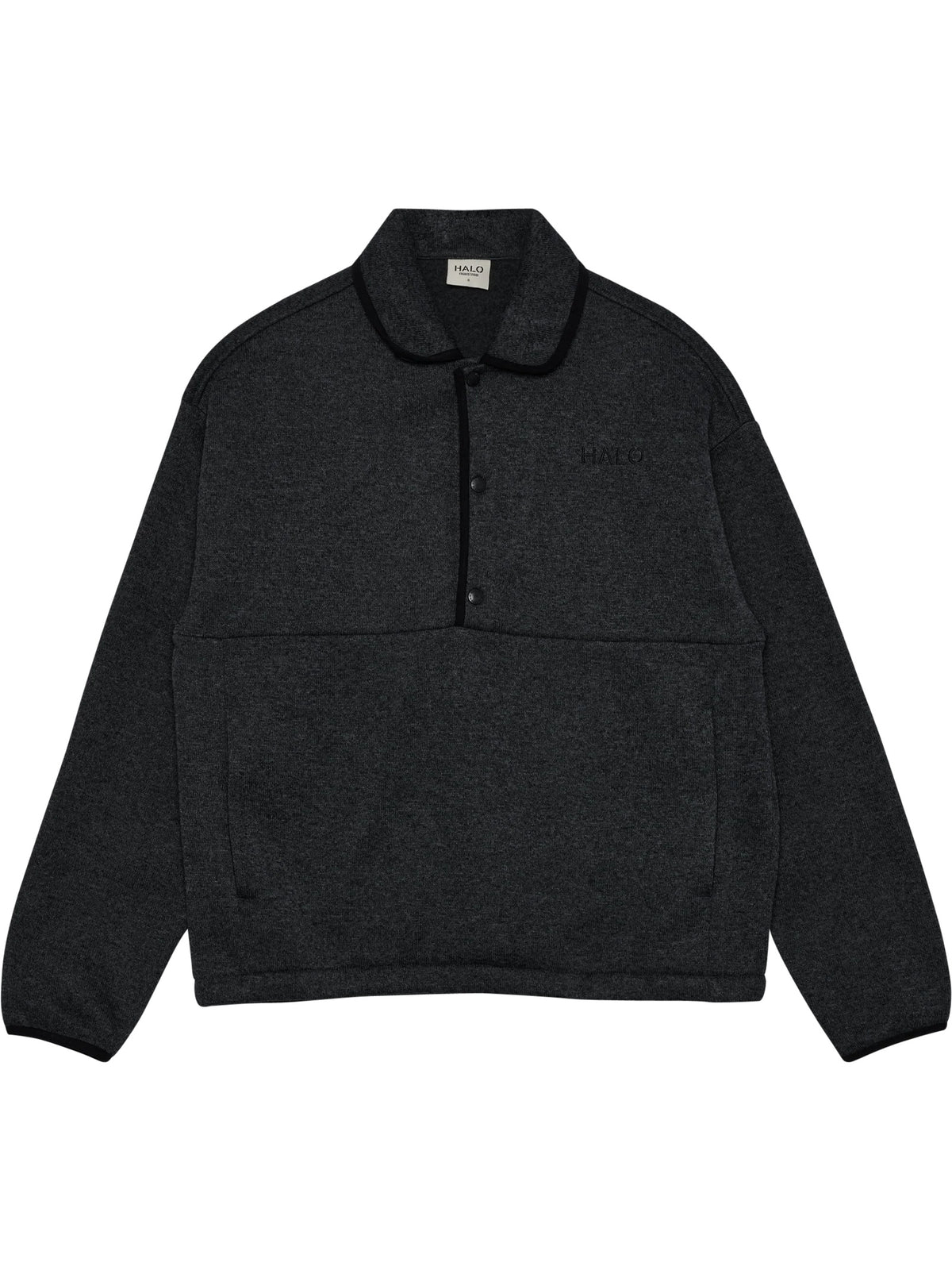 HALO FUSION POLO KNIT RAVEN
