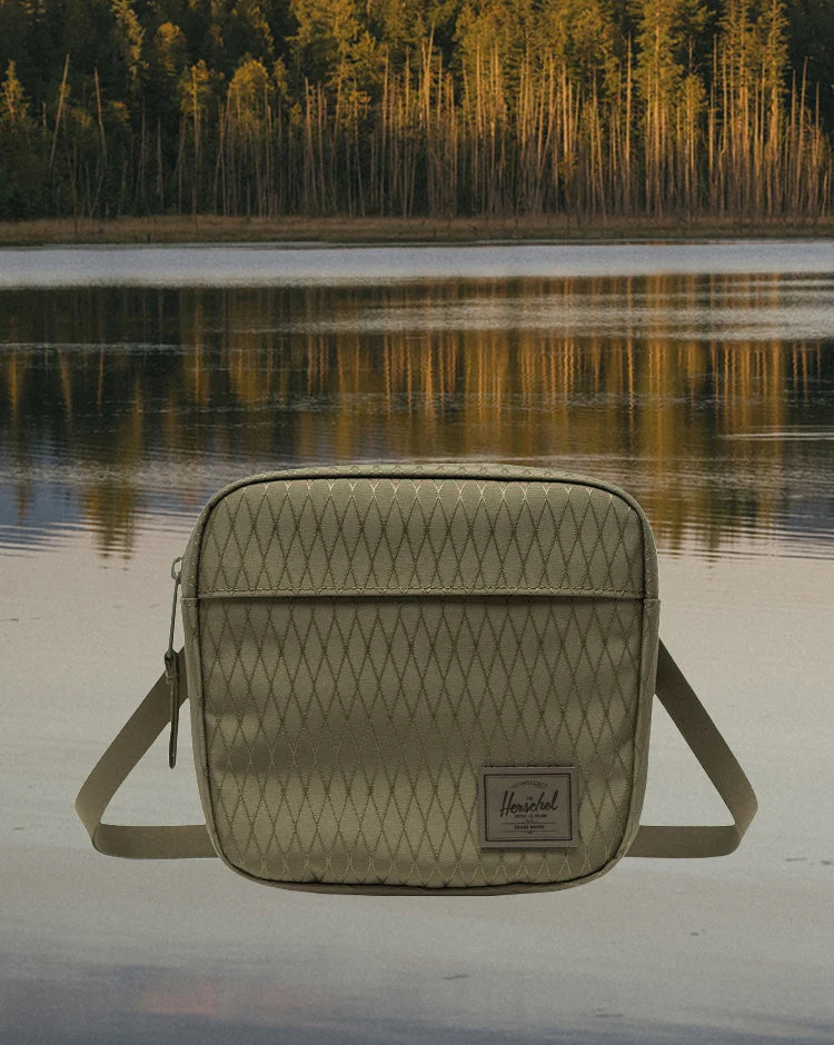 HERSCHEL CLASSIC CROSSBODY IVY GREEN DIAMOND