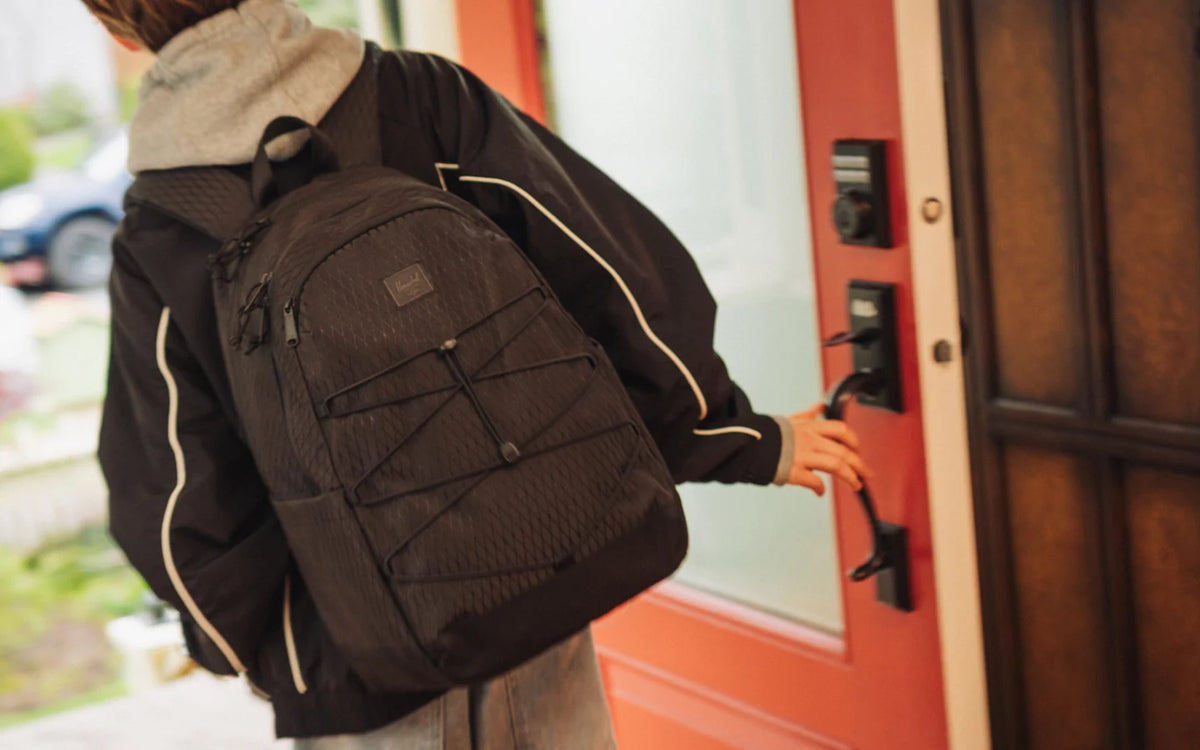 HERSCHEL KINGSTONE BACKPACK BLACK DIAMOND/BLACK