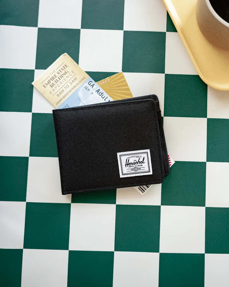 HERSCHEL ROY COIN WALLET BLACK