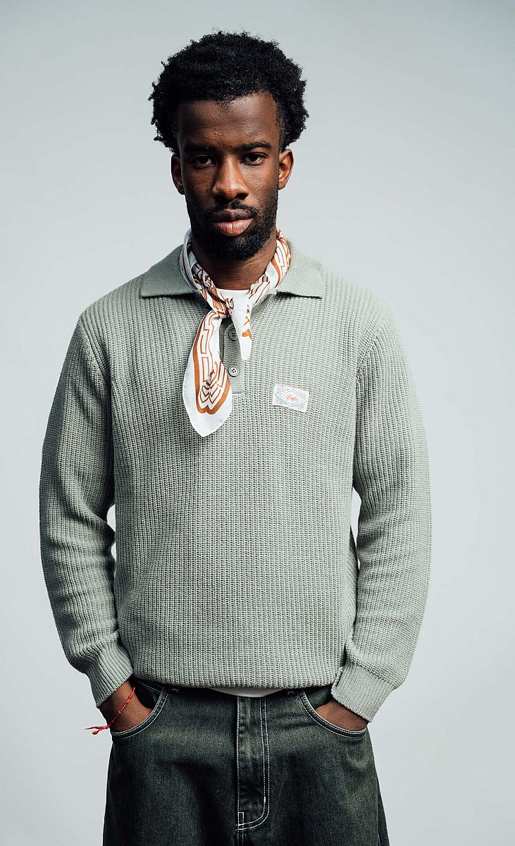 Wooden Polo in Lana Mark – Salvia