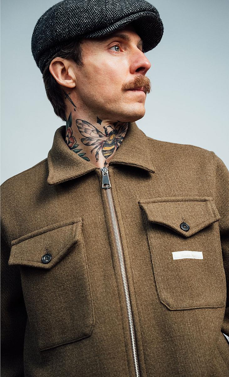 Wooden Mavignola - Khaki