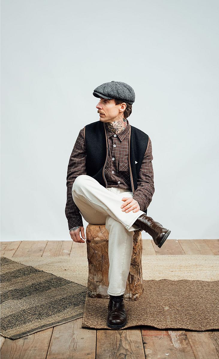 Wooden Rail Zip – Nero