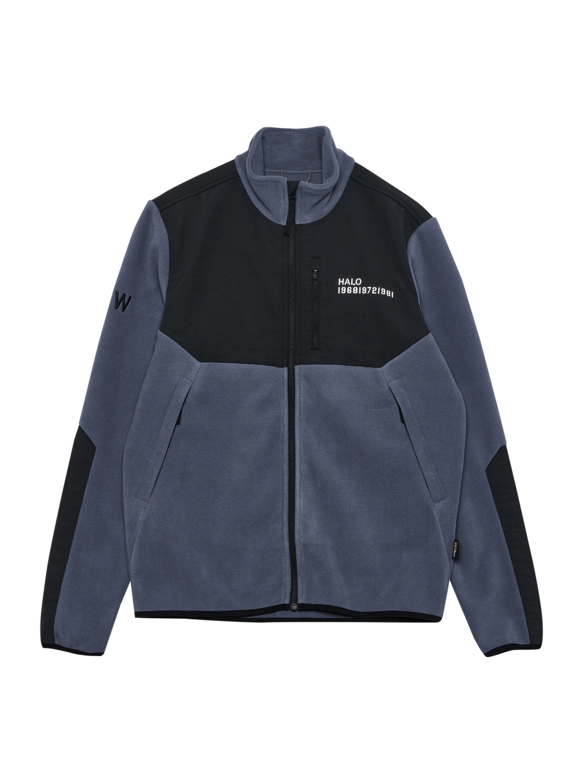 HALO BLOCKED ZIP FLEECE TURBULENCE