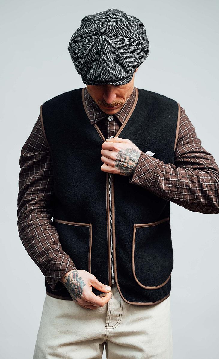 Wooden Rail Zip – Nero