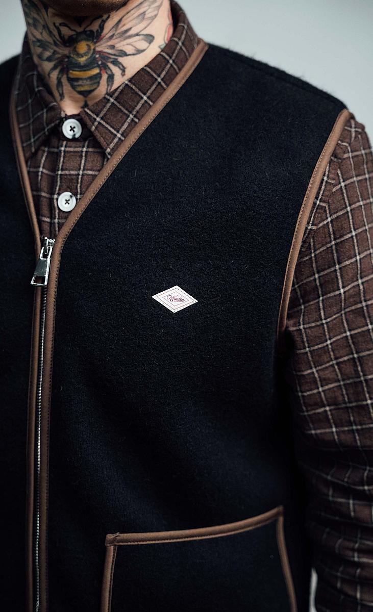 Wooden Rail Zip – Nero