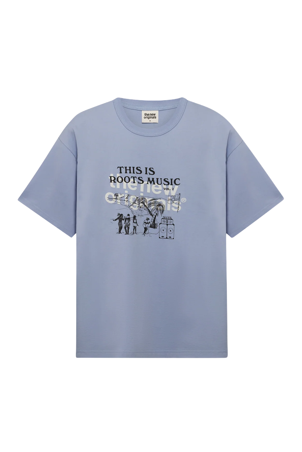 The new originals Roots Music Tee | Lush Blue