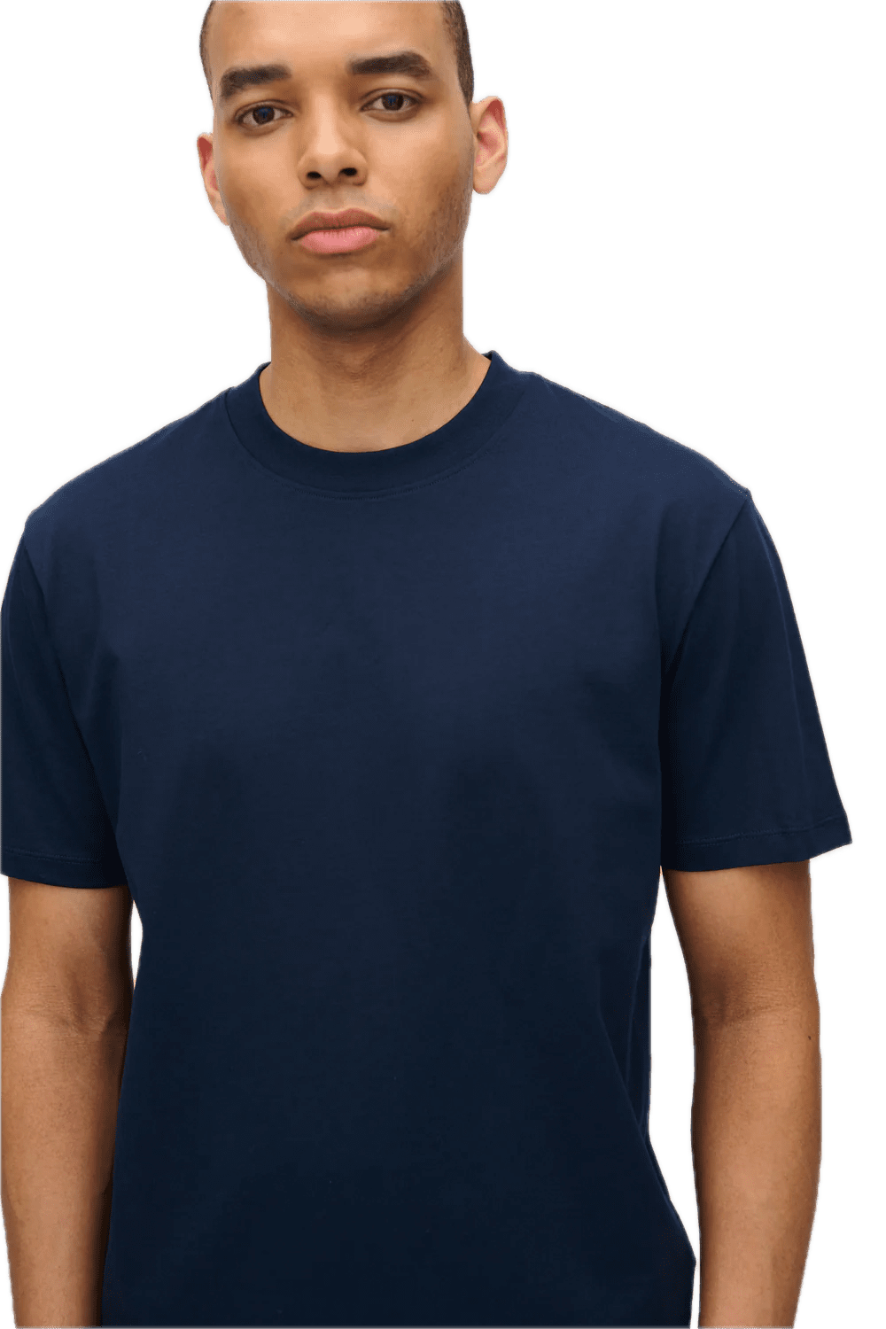 AARHUS SHORT SLEEVED T-SHIRT G029 GOTS NAVY BLAZER - immagine 3