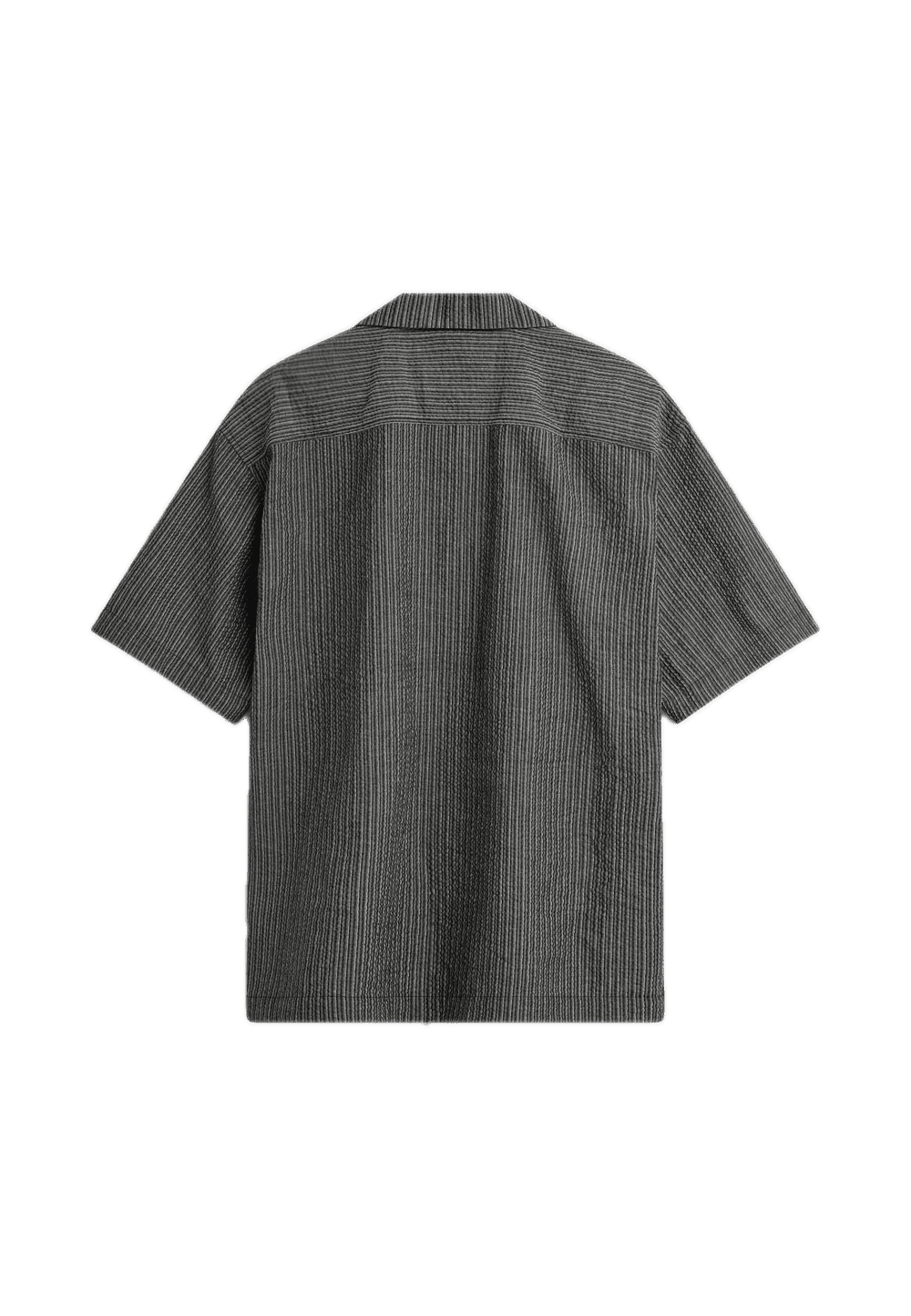 RHODES OVZ SS STRIPED SHIRT 4570 GRAY PINSTRIPE - immagine 2