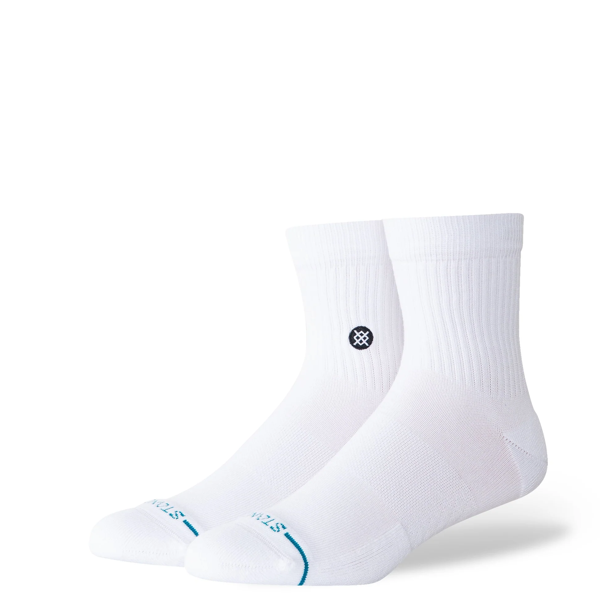 ICON QUARTER SOCK WHITE