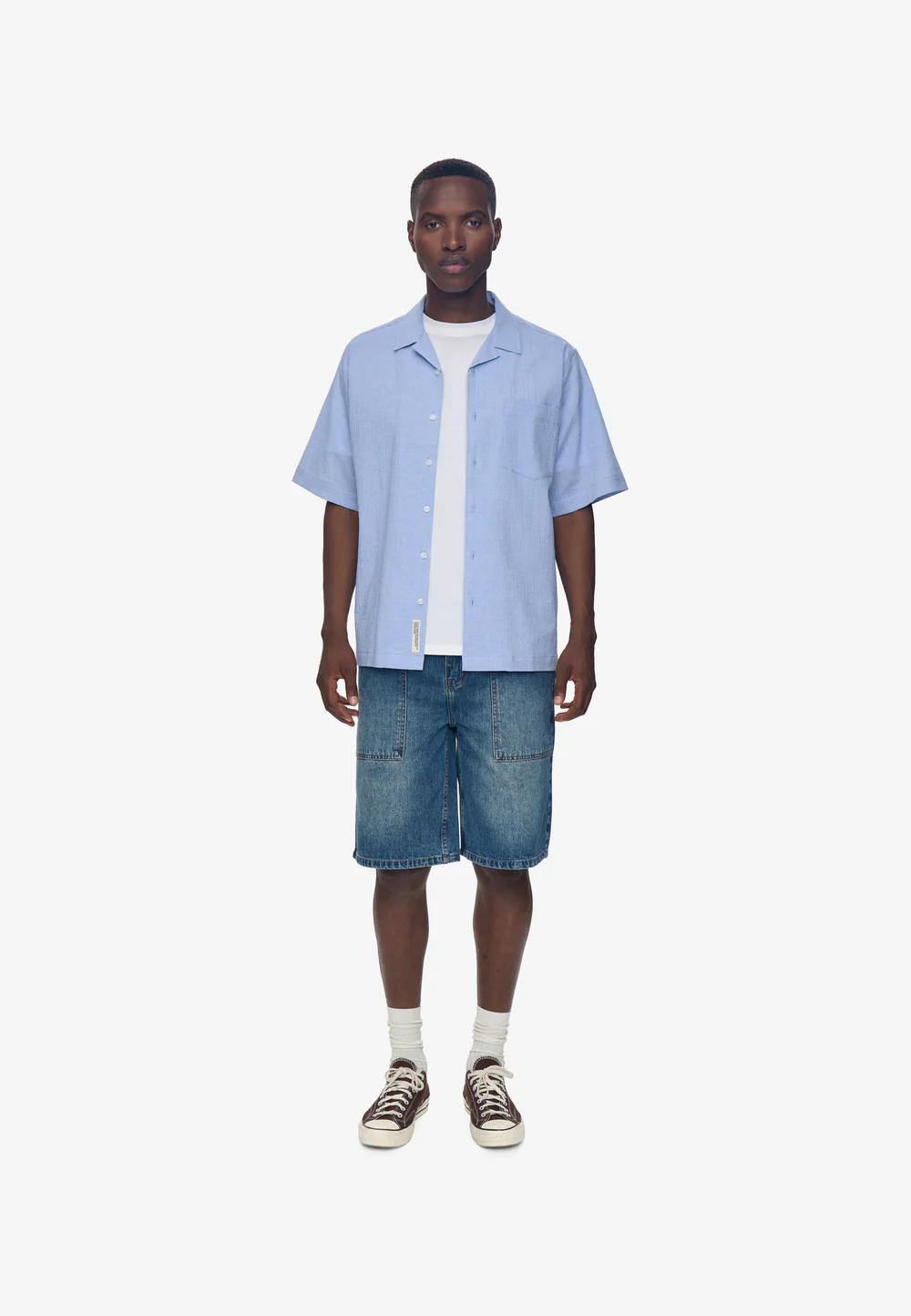 HAYDEN REG SS SHIRT 4576 CASHMERE BLUE