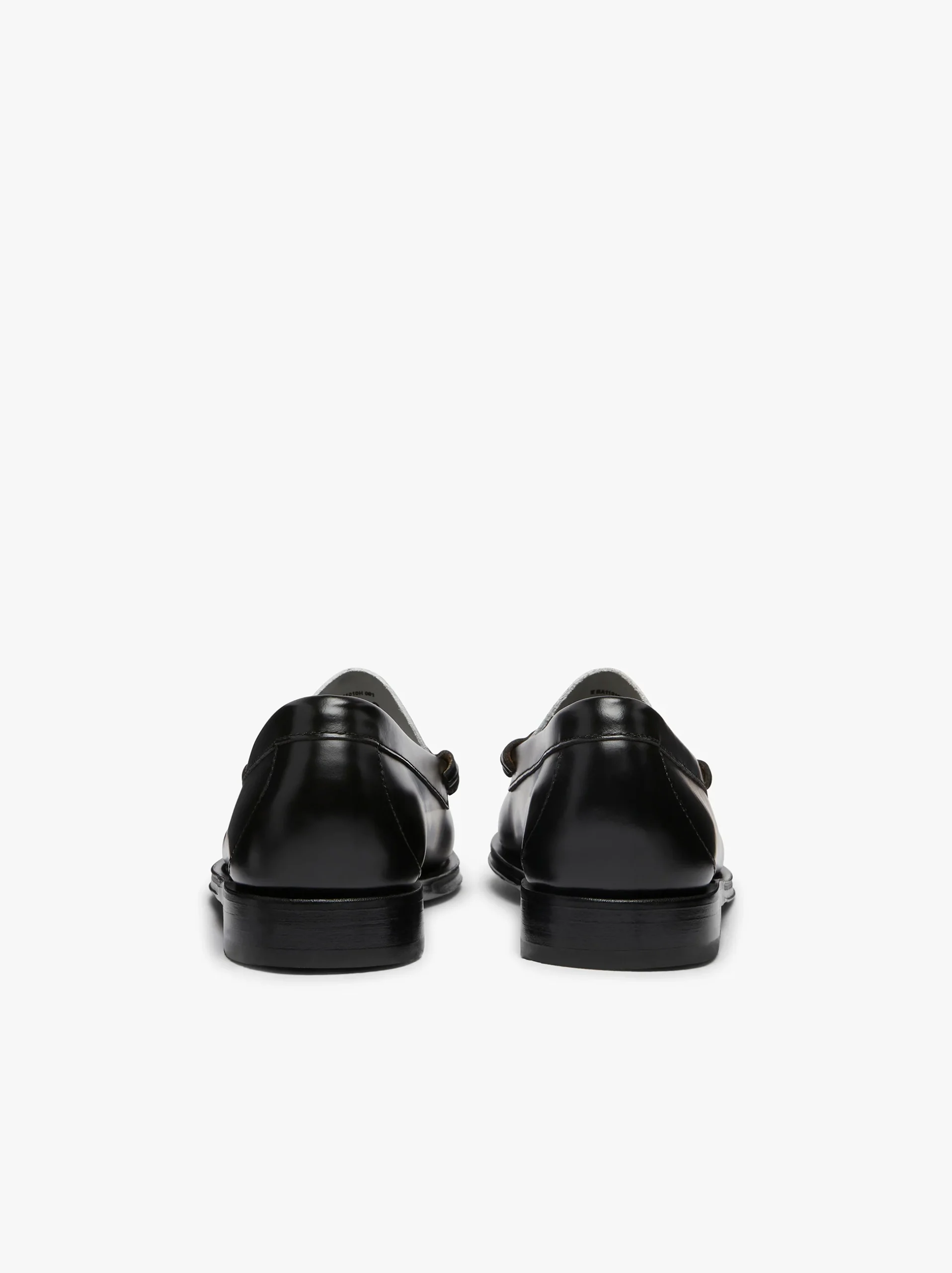 Weejuns Larson Penny Loafers Black & White Leather - immagine 5